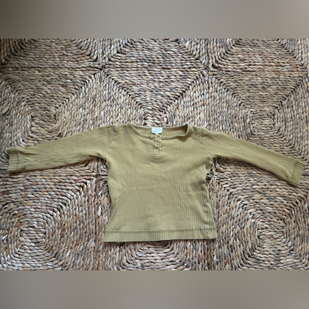 The Simple Folk ribbed Henley tee
